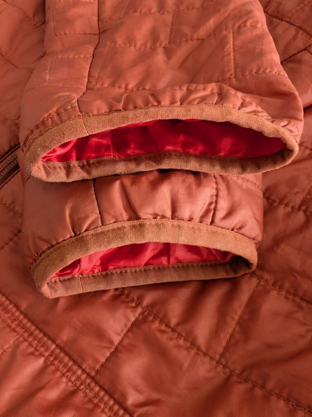 Patagonia Nano Puff Women's Jacket Burnished Red Rust Size L - Picture 4 of 15